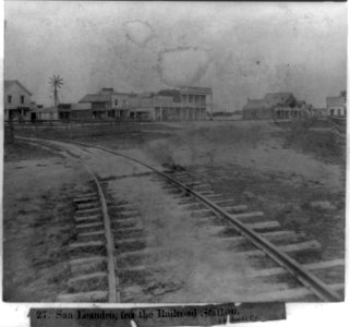 San Leandro, from the Railroad station, Alameda County LCCN2002723885