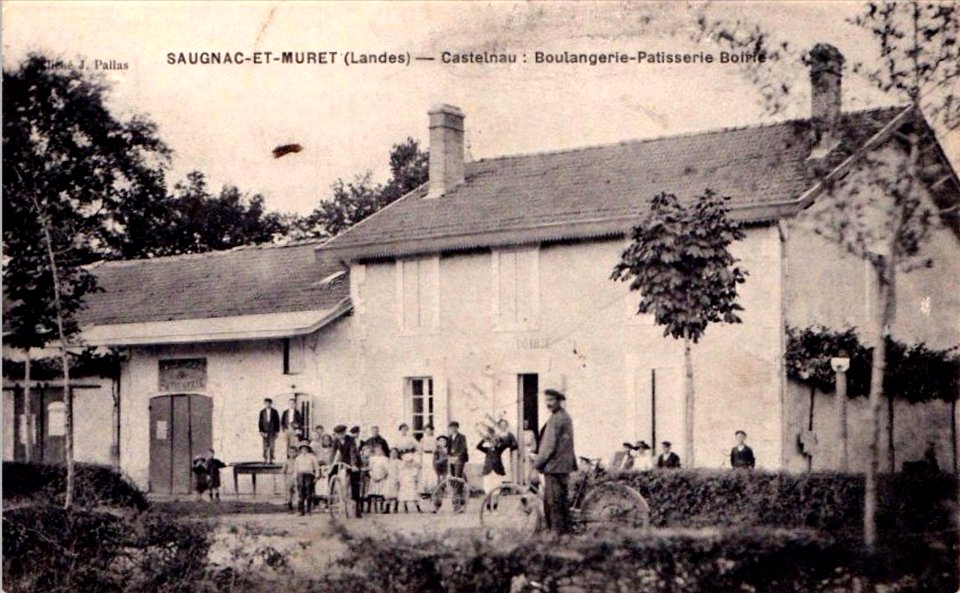 Saugnac-et-Muret (Landes) - Castelnau - boulangerie