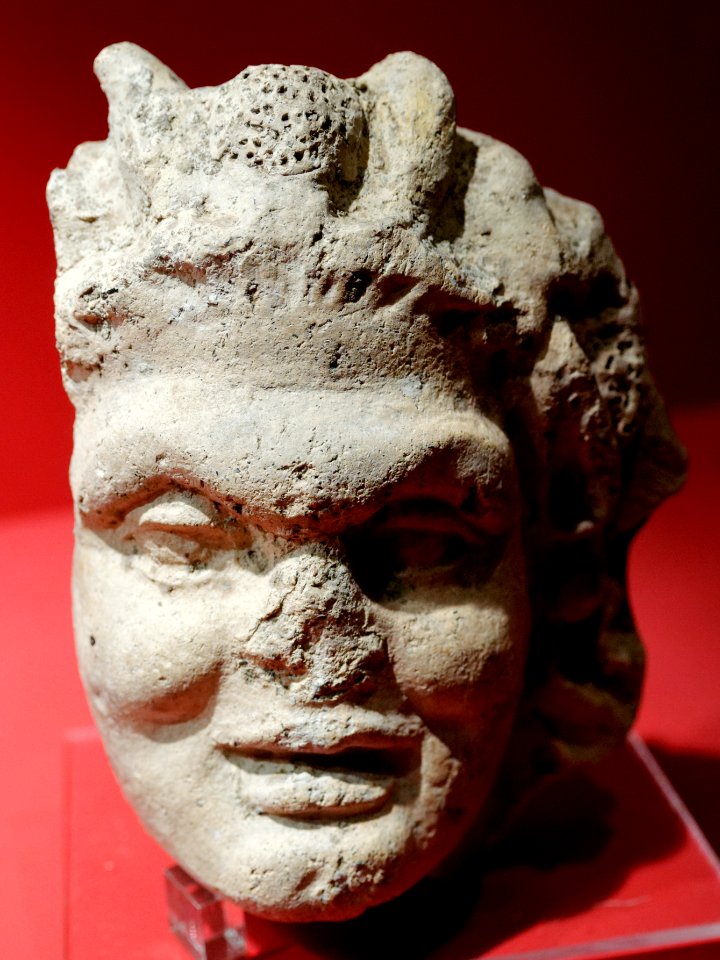 Satyr mask MBA Rennes D.1863.1.87
