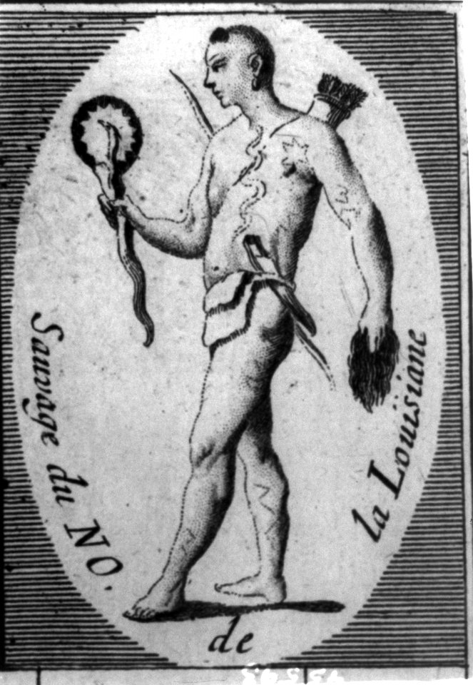 Sauvage du NO. de la Louisiane LCCN2004670041