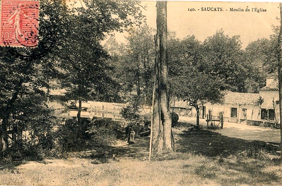 Saucats - Moulin de l'église