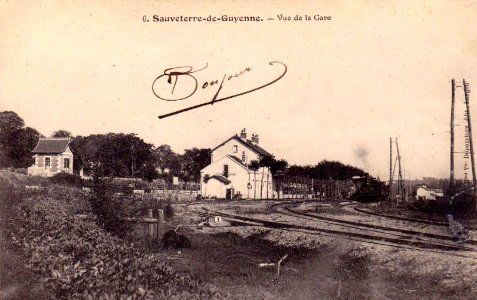 Sauveterre-de-Guyenne - Gare 2