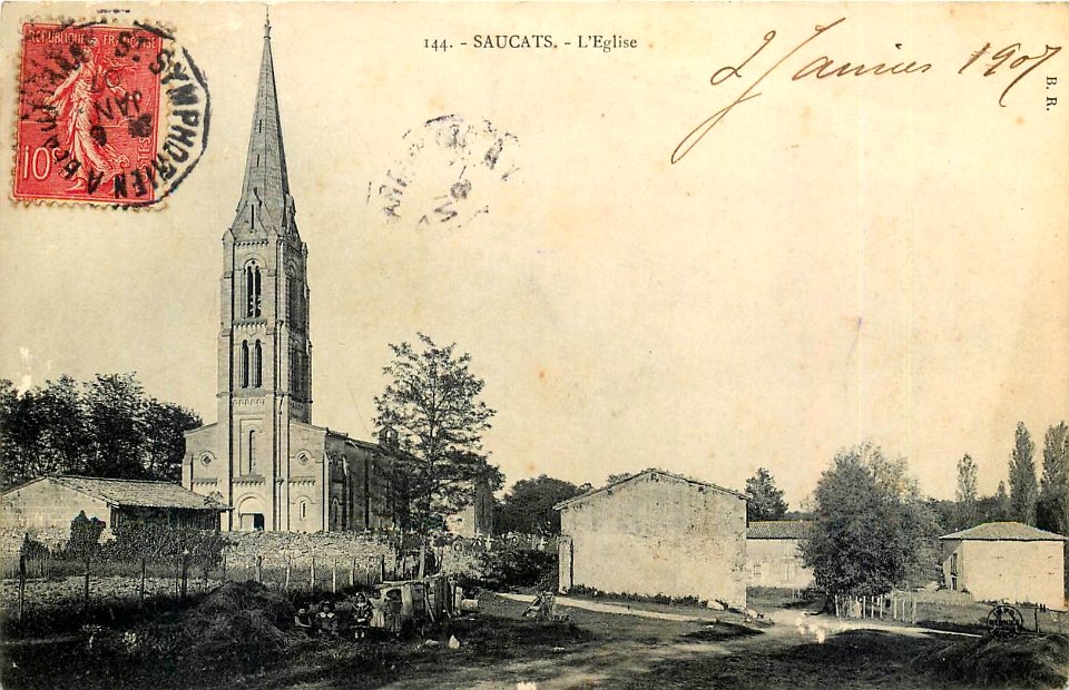 Saucats - église 1