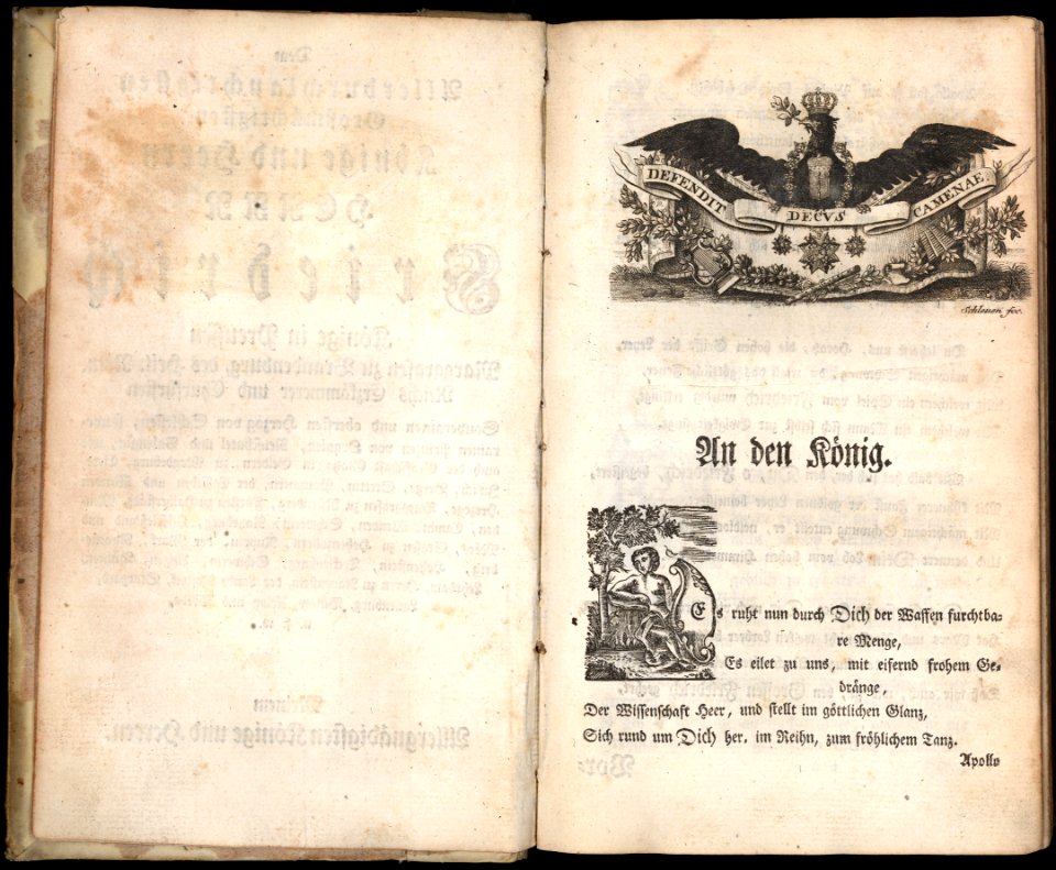 Samuel Gotthold Lange, Horaz (1752), vi-vii