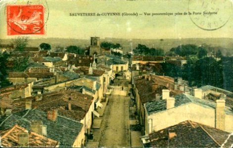Sauveterre-de-Guyenne - vue générale 2