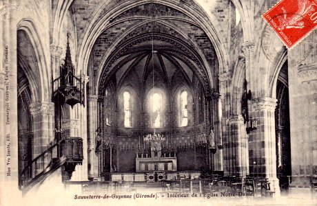 Sauveterre-de-Guyenne - église Notre-Dame 4