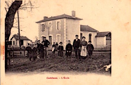 Saugnac-et-Muret (Landes) - Castelnau - groupe scolaire 2