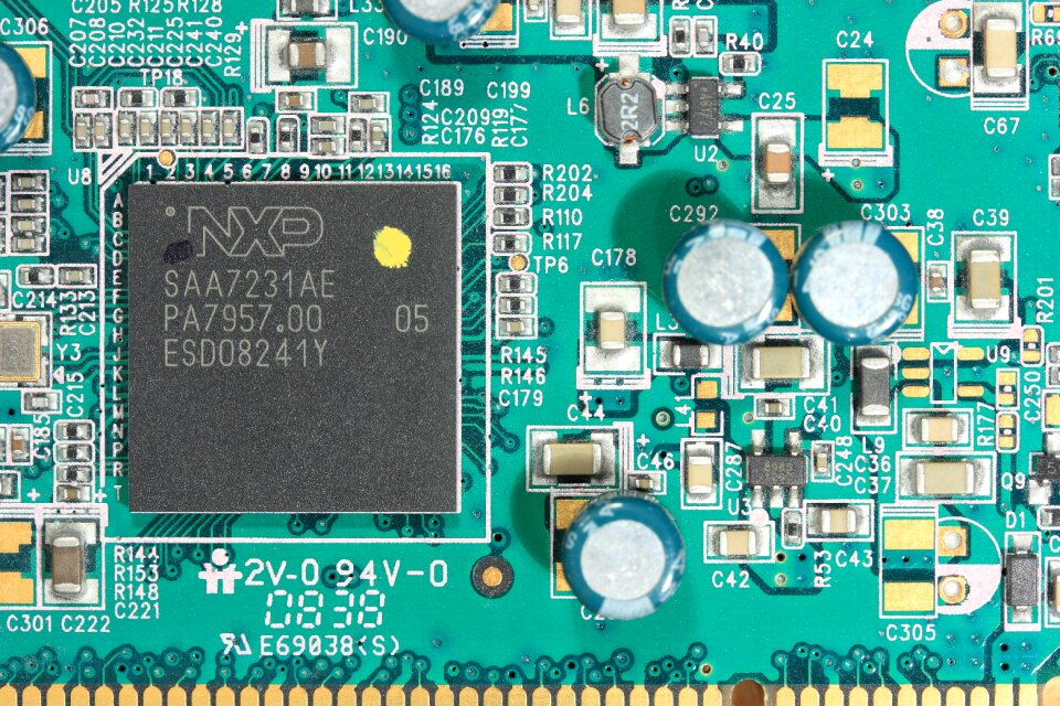 Semiconductor data pcb