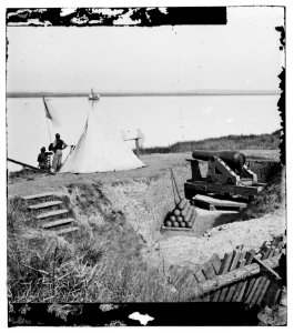 Savannah, Ga., vicinity. Signal station on the Ogeechee at Fort McAllister LOC cwpb.03488
