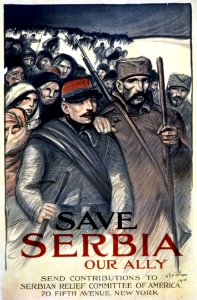 Save Serbia poster 1915