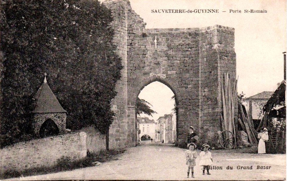 Sauveterre-de-Guyenne - Porte Saint-Romain 2