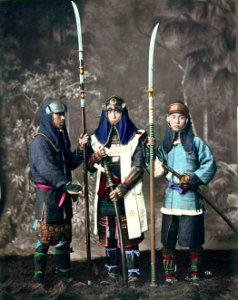 Samurai wearing kusari katabira