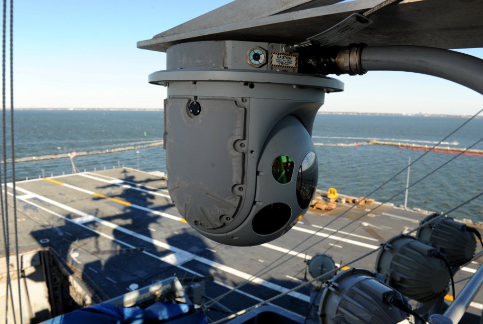 SAWS installed aboard USS Dwight D. Eisenhower 130220-N-PO203-026