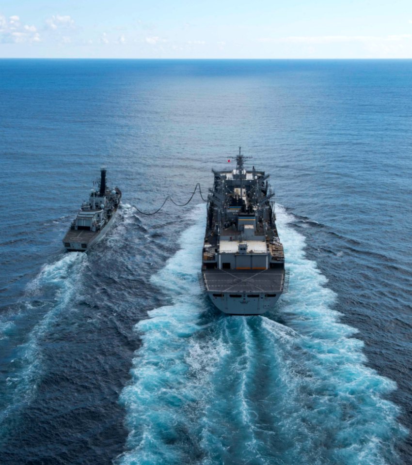 Saxon Warrior is a United States and United Kingdom co-hosted carrier strike group exercise that demonstrates interoperability and capability to respond to crises and deter potential threats. (36276526312)