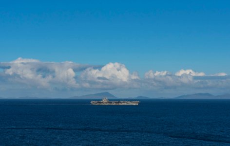 Saxon Warrior is a United States and United Kingdom co-hosted carrier strike group exercise that demonstrates interoperability and capability to respond to crises and deter potential threats. (36307598091)