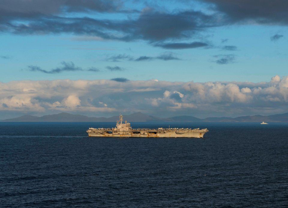 Saxon Warrior is a United States and United Kingdom co-hosted carrier strike group exercise that demonstrates interoperability and capability to respond to crises and deter potential threats. (36399198476)