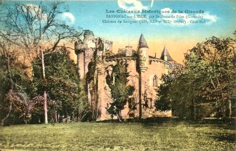 Savignac-de-l'Isle - château 4