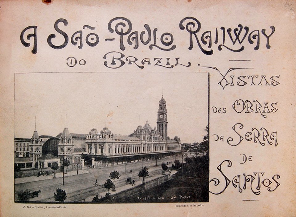 Saõ Paulo Railway do Brazil (photos by J David, 1906)