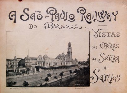 Saõ Paulo Railway do Brazil (photos by J David, 1906)