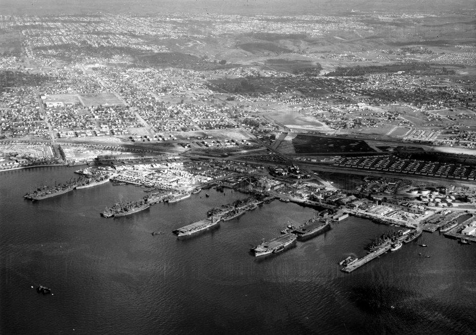 San Diego Naval Base WWII