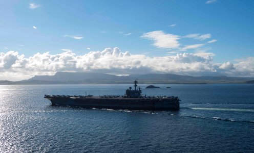 Saxon Warrior is a United States and United Kingdom co-hosted carrier strike group exercise that demonstrates interoperability and capability to respond to crises and deter potential threats. (36444835475)
