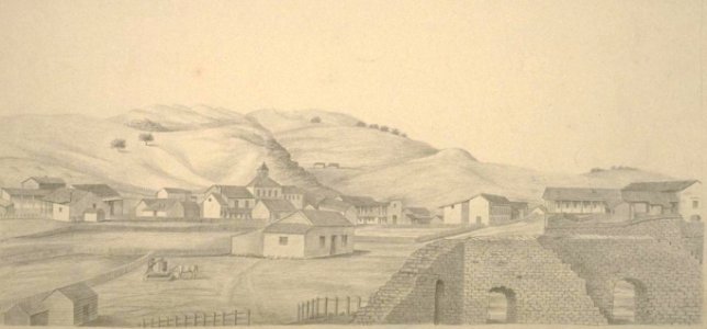 San Juan Bautista, California (c. 1856)