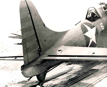 SBD-2 tail VMSB-241 Midway June 1942