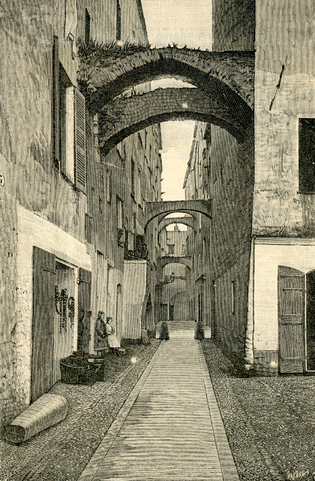 San Remo vecchia strada