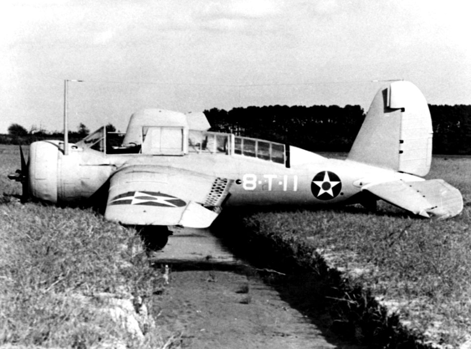 SBN-1 VT-8 crashed at NAS Norfolk 1941