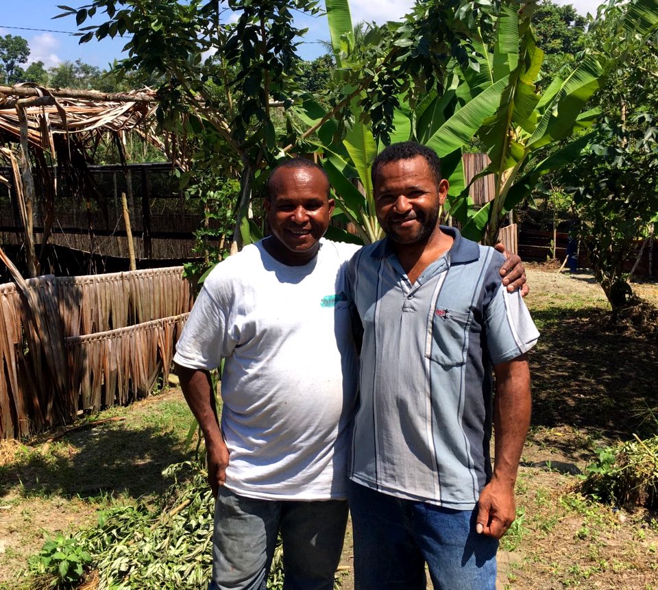 SCAA, Papua - Two brothers, one of whom is a vanilla farmer. Sentani near Cyclops Reserve, Papua (39245386625)