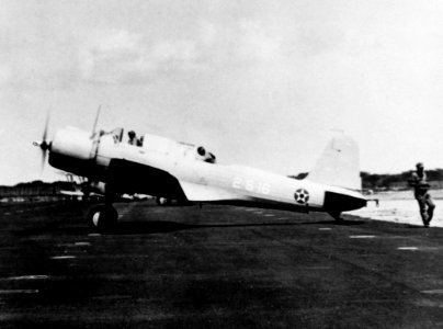 SB2U-3 VMS-2 at MCAS Ewa 1941