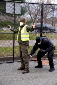 Scanning for weapons