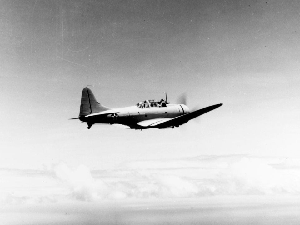 SBD-2 Commander Enterprise Group 1941