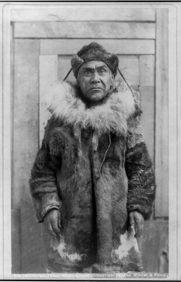 Scavatka, Yukon guide, Alaska, three-quarter-length portrait, standing, facing front LCCN2006679132