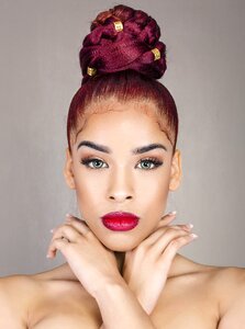 Fashion face beautiful
