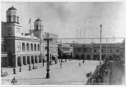 San Juan, Puerto Rico, and vicinity, 1901-1903- The Central Plaza LCCN2006675637 photo