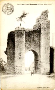 Sauveterre-de-Guyenne - Porte Saint-Léger 1b