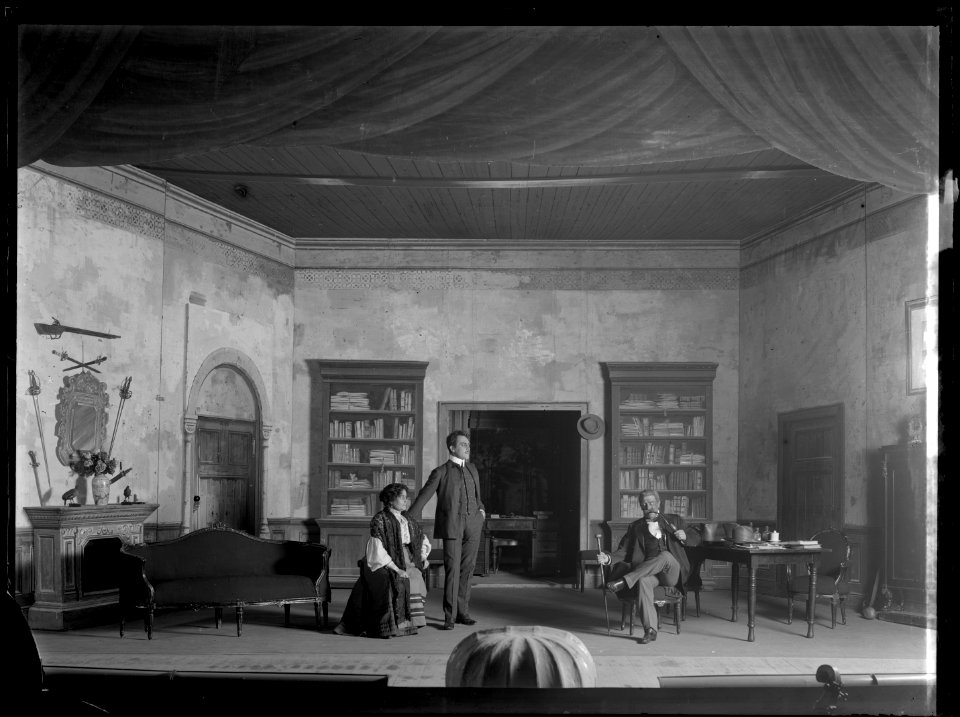 Scene from Lucifer at Svenska teatern 1904 - SMV - SvT027