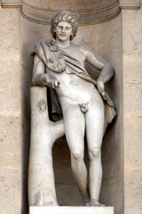Satyr Anapauomenos Cour Carrée Louvre