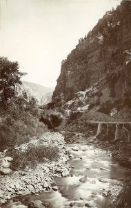 Scene in American Fork Canyon