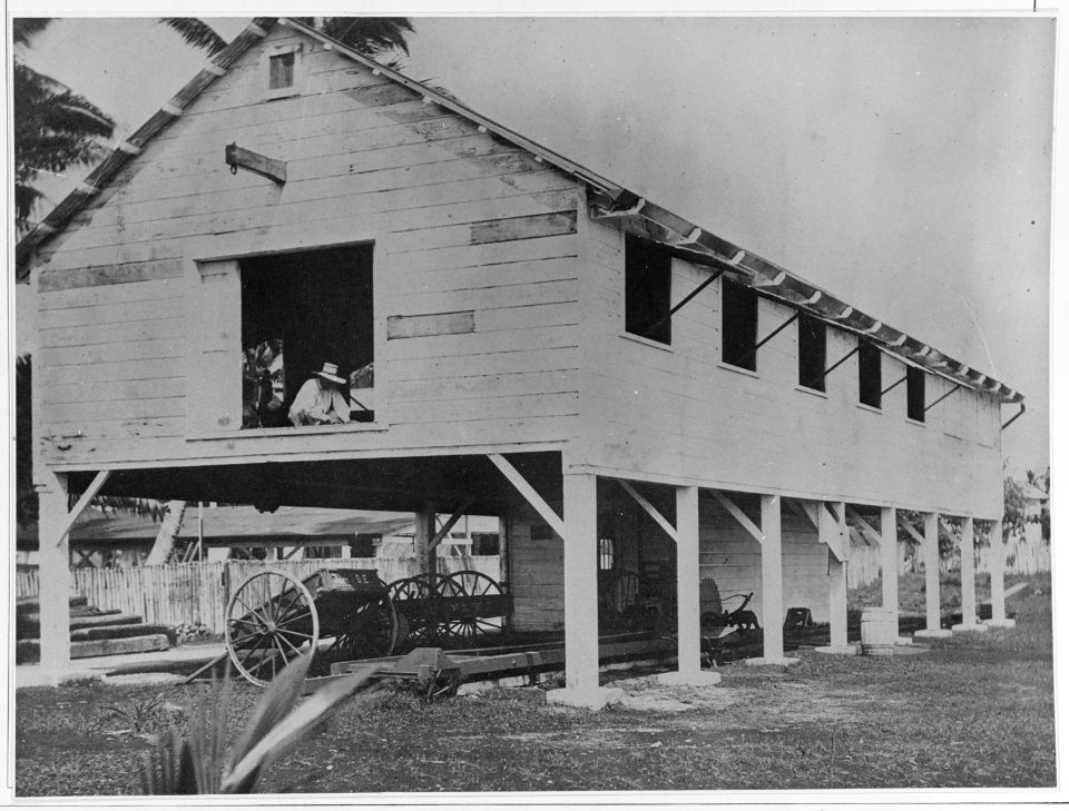 Saw Mill Bldg., Agana, Guam (circa 1906)