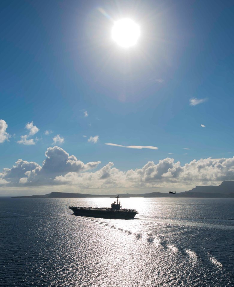 Saxon Warrior is a United States and United Kingdom co-hosted carrier strike group exercise that demonstrates interoperability and capability to respond to crises and deter potential threats. (35609860234)