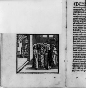 Scene from the life of Catherine of Siena LCCN2005692009