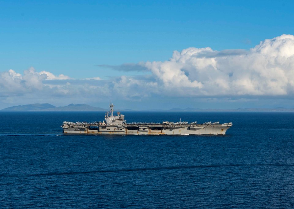 Saxon Warrior is a United States and United Kingdom co-hosted carrier strike group exercise that demonstrates interoperability and capability to respond to crises and deter potential threats. (36307597751)