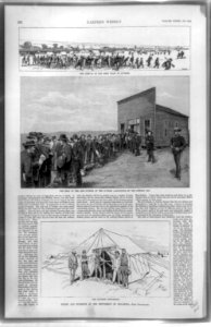 Scenes and incidents of the settlement of Oklahoma LCCN89708538