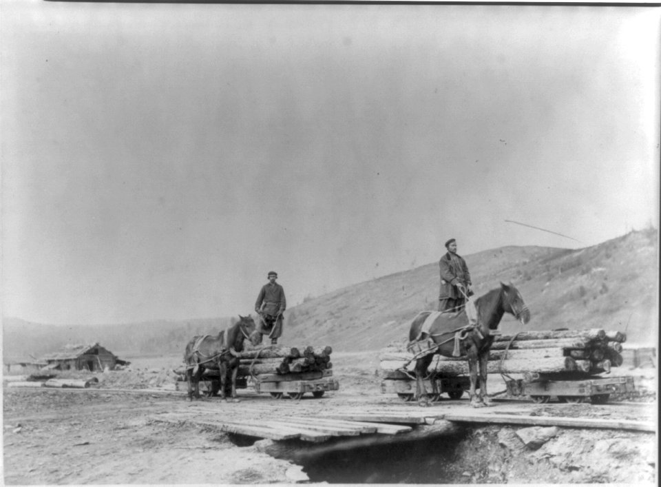 Scenes at Warasun silver mines, Nerchinsk, Russian SFSR, Eastern Siberia LCCN2016651944