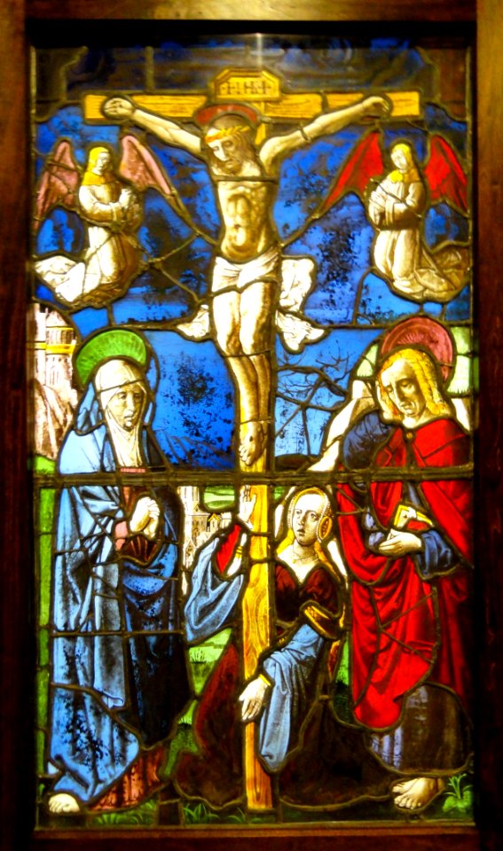Scenes from the Passion of the Christ - The Crucifixion, Loisy-en-Brie, France, c. 1460-1480 - Nelson-Atkins Museum of Art - DSC08483