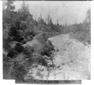 Scene on Bear River near Colfax, Placer Co. LCCN2002719802