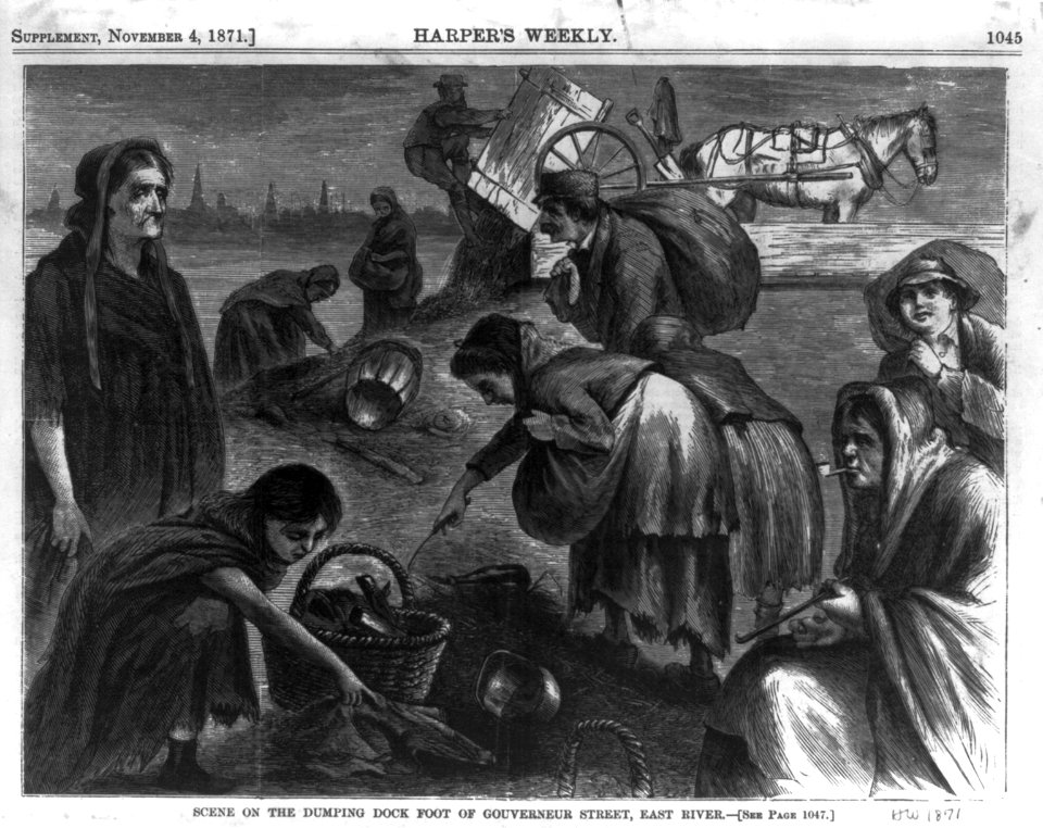 Scene on the Dumping Dock Foot of Governeur Street, East River LCCN2006679092