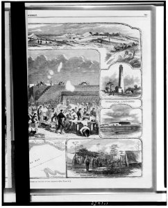 Scenes at and around Fort Pickens - sketches by officers of the garrison. LCCN90710409